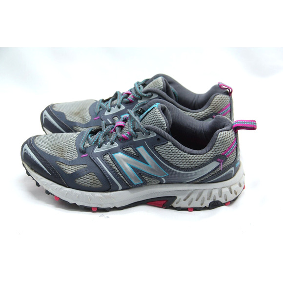 New Balance Techridev412v3 Trail Shoes Womens Size 8.5 Gray Teal Running Hiking - Picture 5 of 9